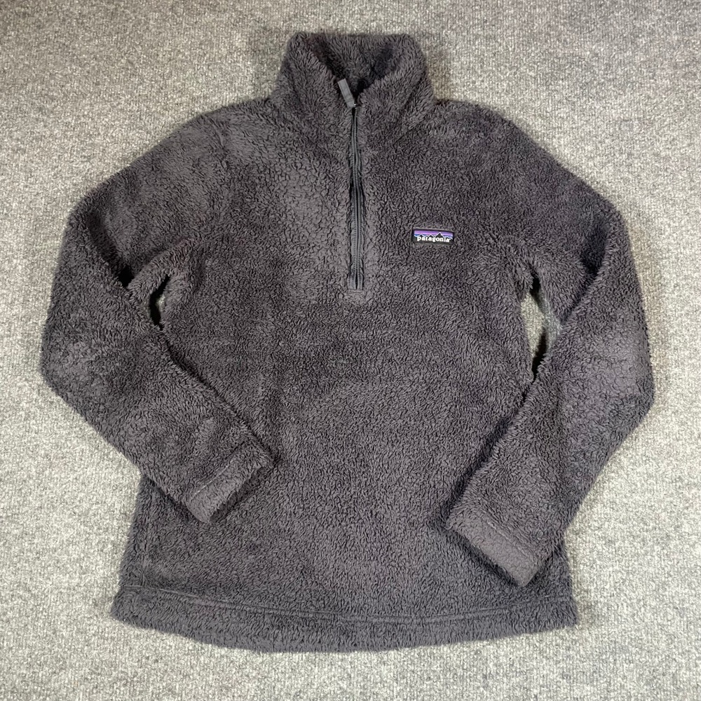 Patagonia Los Gatos Quarter Zip Fleece Pullover Size XS Slate Blue Gray Gorpcore